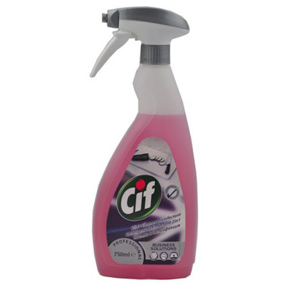 Detergent Lichid CIF Profesional Dezinfectant 2 in 1, 750 ml, cu pulverizator foto