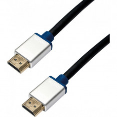 Cablu video Logilink HDMI Male - HDMI Male v2.0 2 m Negru foto