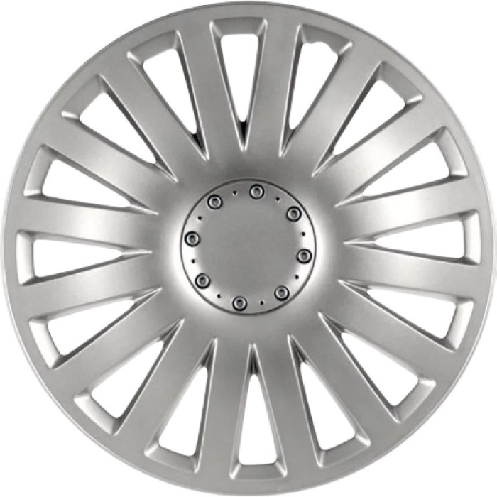 Capace roti auto Smart 4buc - Argintiu - 14&#039;&#039; Garage AutoRide