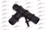 Flansa lichid racire Rover / MG 75 1999-2005; motor 2.0 V6, 2.5 V6; PFK00040; SRLine, aftermarket