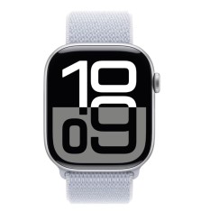 Apple Watch Series 10 GPS + Cellular 46mm Silver Aluminium