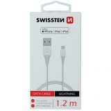 Cumpara ieftin Cablu Date si Incarcare USB-A - Lightning Swissten, 18W, 1.2m, Alb 71526501, Apple