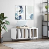 Cumpara ieftin Dulapuri pentru discuri alb lucios 100x38x48 cm, lemn prelucrat