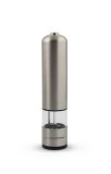 R&acirc;șniță electrică pentru sare și piper , inox, măcinare reglabilă, iluminare LED, 23 cm, alimentare 4 x AA