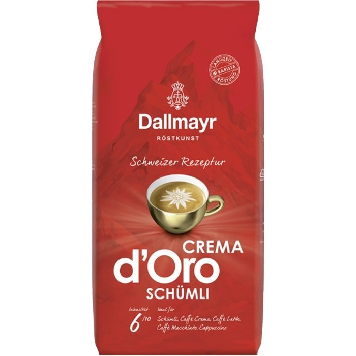Dallmayr Crema d Oro Schumli Cafea boabe, 1kg