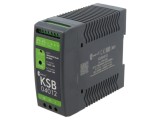 Alimentator cu buffer 40W 13,8VDC 1,9A pentru șină DIN