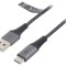 Cablu USB A la USB C 1m textilă