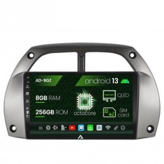 Navigatie Toyota RAV4 (2001-2006), Android 13, Z-Octacore 8GB RAM + 256GB ROM, 9 Inch - AD-BGZ9008+AD-BGRKIT109