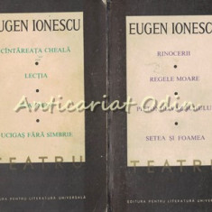 Teatru I, II - Eugen Ionescu - Cantareata Cheala, Ucigas Fara Simbrie, Lectia