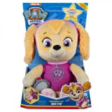 Plus Skye Patrula Catelusilor Snuggle Up cu burtica luminoasa