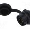 Conector circular soclu tată 9 pini 5A 250V IP67 drept Lutronic