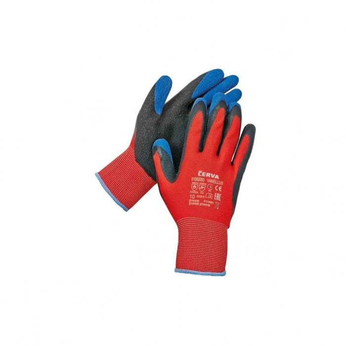 Manusi poliester latex - vanellus (cv) - 10, DSH 484964