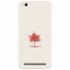 Husa silicon pentru Xiaomi Redmi 5A, Autumn Tree Leaf Shape Illustration