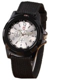 Cumpara ieftin Ceas Barbatesc Swiss Army Gemius Army, Quartz, Analog, Curea Textil Neagra, Cadran Alb, Sport, 39mm