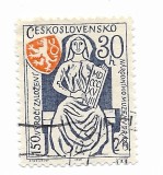 Cehoslovacia - A 150-a aniversare a Muzeului National Praga, 1968 - obliterat