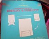Folding patterns for display and publicity