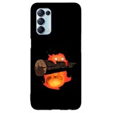 Husa compatibila cu Oppo A31 model Hi am Calcifer, Silicon, TPU, Viceversa, Transparent, Carcasa