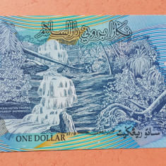 1 Dolar 1996 - Bancnota veche Brunei - one dollar - piesa SUPERBA - UNC