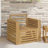 Cumpara ieftin Set de canapele de exterior Lemn Solid de Acacia Alb