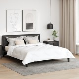 vidaXL Pilotă Altele cu pernă 3 pcs Alb 240 x 200 cm Microfibră