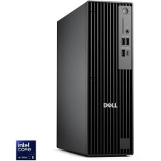 Desktops PC Dell Pro Slim Plus QBS1250 cu procesor Intel&reg; Core&trade; Ultra 5 235 pana la 5.0GHz, 16GB DDR5 RAM, 512GB SSD, Intel&reg; Graphics, Windows 11 Pro,