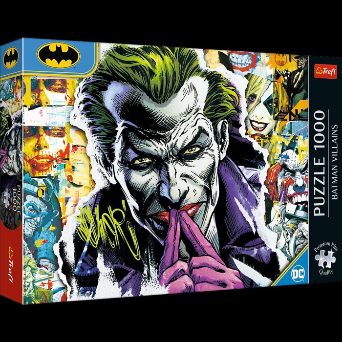 PUZZLE TREFL 1000 PREMIUM PLUS JOKER SuperHeroes ToysZone