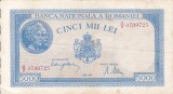 ROMANIA 5.000 lei 2 mai 1944 VF/VF+!!!
