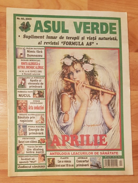 Revista Asul Verde Nr. 60 / 2009 (aprilie 2009)
