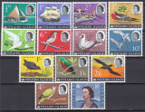 DB1 Fauna Pasari 1964 - 65 Pitcairn 13 v. MNH, Nestampilat