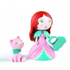 Figurina Arty Toys Printesa Rosa si pisicuta, Djeco