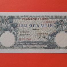 Bancnota 100000 lei 20 Decembrie 1946 - UNC