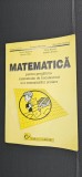 MATEMATICA PENTRU PREGATIREA EXAMENULUI DE BACALAUREAT SI A CONCURSURILOR SCOLARE IONESCU , MARINECI ,MATINCU ,TELER URECHE