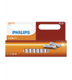 AAA R3 Philips LongLife Zinc Alcaline 12 buc-Conținutul pachetului 1x Blister