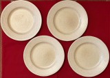 4 FARFURII DIN CERAMICA HOMESPUN CHURCHILL STONECAST RANGE- ENGLAND D24,5CM