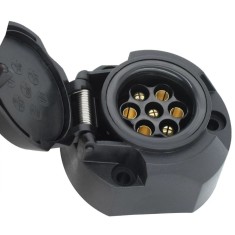 Priza din plastic cu 7 pini pentru remorca