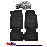 Covorașe Auto TeamCar&reg; Tip Tăviță Compatibile Renault Symbol I (1999&ndash;2008) - Sedan, Cauciuc