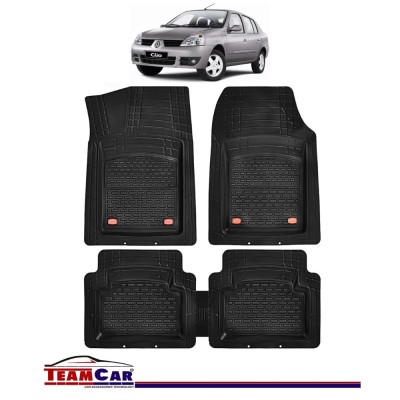Covorașe Auto TeamCar&amp;reg; Tip Tăviță Compatibile Renault Symbol I (1999&amp;ndash;2008) - Sedan foto