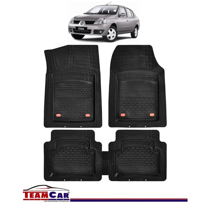 Covorașe Auto TeamCar&reg; Tip Tăviță Compatibile Renault Symbol I (1999&ndash;2008) - Sedan