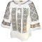 Bluza dama R 25 , marime M, alb/bej