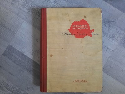 Geografia economica a R.P.R de Mihail Hasegan foto