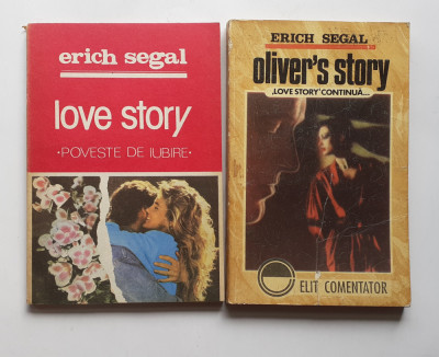 Erich Segal - Love Story + continuarea Oliver&amp;#039;s Story foto
