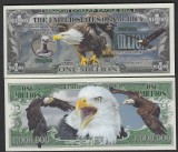 !!! SUA = FANTASY NOTE = VULTURUL PLESUV - 2019 - UNC / SERIA WILDLIFE