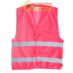 Veste reflectorizante roz foto