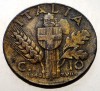 1.624 ITALIA WWII VITTORIO EMANUELE III 10 CENTESIMI 1940 R, Europa, Bronz-Aluminiu