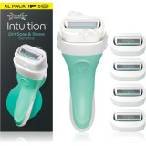 Wilkinson Sword Intuition 2in1 Soap &amp; Shave Sensitive aparat de ras + capete de schimb