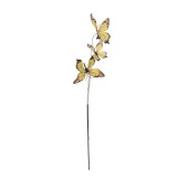 Cumpara ieftin Crenguta decorativa Fluturasi galbeni II 10x10x65 cm