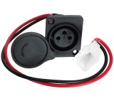 Mufa Incarcare Scuter Electric Patrata XLR GNIJHU006