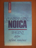 Constantin Noica - Pagini despre sufletul romanesc, Humanitas