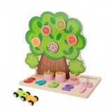 Cumpara ieftin Jucarie din lemn-Copacul multifunctional, Wooden Toys