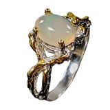 Cumpara ieftin Inel argint 925 cu opal, 7